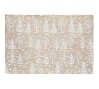 Set de table jetable - set de table en papier intisse Atmosphera Set de table sapin de Noël , 45 x 30 cm