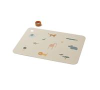 Liewood Set de table Jude 30.2x42.1 cm Safari sandy mix