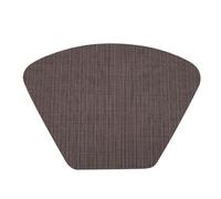 Set de Table Lavable Halloween, Placemats for Dining Table Café Lot de 6 Lignes Verticales en Forme D'Éventail Vinyle Polyester 48x33cm