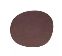 Set de table organique marron foncé Dinner 43.5x36.5 cm Salt and Pepper