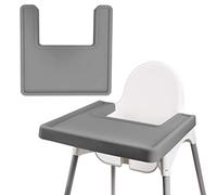 Set De Table Pour Chaise Haute, Durable Pour Ikea, Coussin De Chaise De Salle à Manger Tout Compris, Propre Et Hygiénique, Adapté Pour Les Highchai Antilop, Pour Les Tout-petits (gris Foncé)