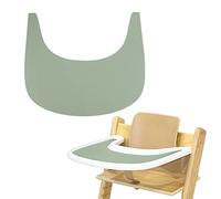 Set de table pour chaise haute en silicone durable, propre et hygiénique, chaise haute pour Tripp Trapp, convient pour Tripp Trapp Plateau de chaise haute (vert)