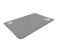 Set de table pour nourriture pour animaux de compagnie - Tapis de terre de diatomée doux et absorbant - 30,5 x 50,8 cm - Tapis de distributeur d'eau antidérapant pour chien - Pour sol imperméable