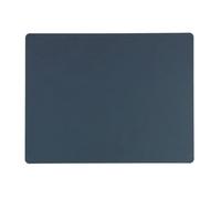 Set de table rectangulaire NUPO en cuir recyclé LINDDNA 45 x 35 Bleu Foncé