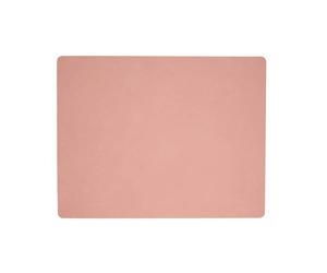 Set de table rectangulaire NUPO en cuir recyclé LINDDNA 45 x 35 Rose