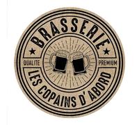 Set de Table Rond Brasserie