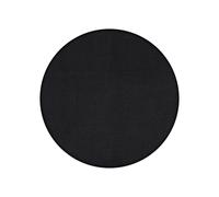 SET DE TABLE ROND DOUBLE FACE "FABRIC" Black