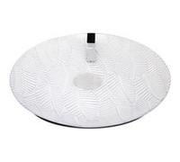 Set de table, service de 36 assiette plate ronde, plat de service - Diamètre 25 x Hauteur 2 cm -JUANIO - G