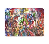 Set de Table Souple Dessous en liège Napperons Univers Super Heros Bande Dessinee Comics - Grand Format 39,5 x 28,5 cm