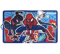 Set de table Spiderman pour enfants, joli set de table super-héros pour les tout-petits, antidérapant et réutilisable, facile à nettoyer, set de table à manger 41,5 cm, vaisselle pour repas