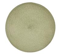 Set de table Tresse vert olive D38xH0,1cm - Atmosphera createur d'interieur