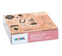 Set de tampons 'Chance', dans une boîte transparente