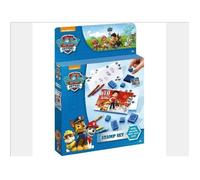 Set de tampons Pat Patrouille - TOTUM - TO720336 - 7 tampons - 5 crayons de couleurs