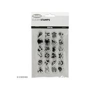 Set de tampons transparents - Petites salutations - 24 pcs