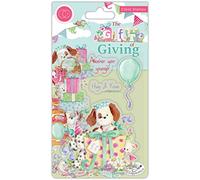 Set de tampons transparents"The Gift of Giving - Party Time" de Craft Consortium