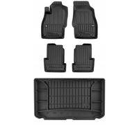 Set de tapis de sol en caoutchouc 3D pour Opel Corsa E Hatchback 2014-2019 g