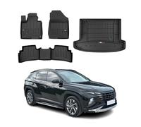Set de tapis de sol et de bac de coffre OMAC pour Hyundai Tucson 2020-2025 en caoutchouc TPE 5X