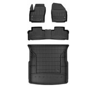 SET de tapis en caoutchouc 3D Ford S-max Mk1 2006-2015 5 personnes 31cm