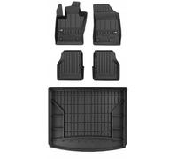 SET de tapis en caoutchouc 3D Jeep Compass 2 à partir de 2017- g