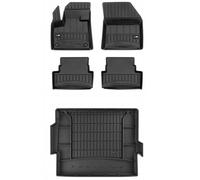 SET de tapis en caoutchouc 3D Opel Grandland X à partir de 2017-