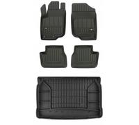 SET de tapis en caoutchouc 3D Peugeot 207 HB 2006-2012
