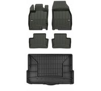 SET de tapis en caoutchouc 3D Renault Kadjar 2015-2022 d