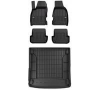 SET de tapis en caoutchouc 3D Seat Exeo Kombi 2008-2013