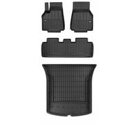 Tapis en caoutchouc pour Tesla Model Y - FROGUM - Ensemble 3D - À partir de 2020 - Adapté au coffre arrière