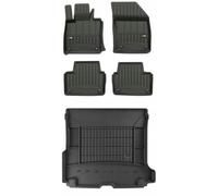 SET de tapis en caoutchouc 3D Volvo V60 2 à partir de 2018-
