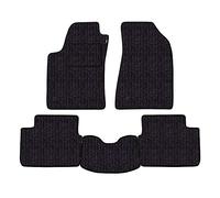 Set de Tapis réalisé pour Audi A3 année de 2012 à 2020 en Moquette de Fibre de Fond, fabriqué en Italie, modèle en Couleur Anthracite