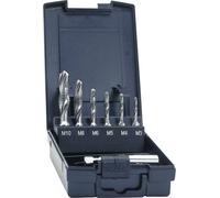 Set de tarauds combinés Exact 05910 7 pièces métrique M3, M4, M5, M6, M8, M10 coupe à droite N/A HSS 1 set