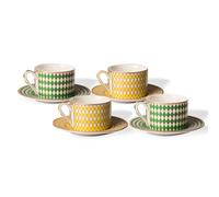 Set de tasses à thé Chess LxWxH 11.7x8.8x6.1cm / 200ml