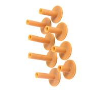 Set de tees de golf, 8 tees en caoutchouc de différentes hauteurs, idéal pour les exercices d'entraînement et les débutants en golf