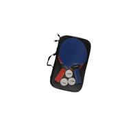 HUDORA Set de ping-Pong Outdoor - Set de Haute qualité avec 2 Raquettes & 3 balles - Set de Raquettes de ping-Pong Complet avec Sac de Rangement - Raquettes de Tennis de Table pour l'extérieur