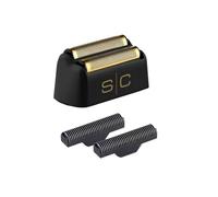 Set de tête Gold Foil et lames en acier | accessoire original Stylecraft | Pièce de rechange pour rasoir électrique Stylecraft Instinct Couleur Noir