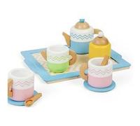 Set de the en bois Bigjigs Jaune G