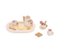 Jouet d'imitation Viga Set de thé PolarB en bois - Beige