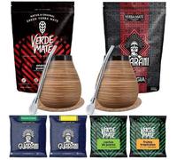 Set de thé Yerba Mate 2x0,5kg + accessoires nécessaires + échantillons