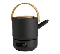 Set de théière et réchaud Theo Teapot 1.25L HxØ 16x22cm