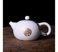 Set De Théière Et Tasse De Noël Jingdezhen - Théière Céramique Avec Filtre, Ustensiles Boisson Ménagers, En Porcelaine 170ml, Service À Thé Fait La Main, Bouilloire Beauté(Type-B)