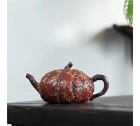 Set De Théière Et Tasse De Noël Pot Citrouille Fait La Main, Minerai Brut Boue Violette, Bouilloire Trempage, Service Thé Zisha, Cafés Théières Anciennes Argile Yixing 300ml