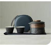 Set De Théière Et Tasse De Noël Service À Thé Domestique De Voyage, Sac Portable D'extérieur, Ondulé, Fournitures 1 Pot, 2 Tasses, Théière Et(Type-D)