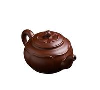 Set De Théière Et Tasse De Noël Service À Thé Kung Fu, Théière Avec Une Grande Capacité, En Argile Violette Faite La Main, Vieille, Lotus Prospère