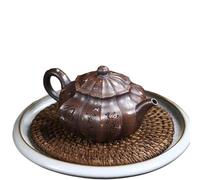Set De Théière Et Tasse De Noël Service À Thé Kung Fu, Théière, Section Boue, Chai Brûlé, Kui Antique Classique, Pot En Argile Violette Fait La Main De 250ml