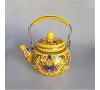 Set De Théière Et Tasse De Noël Théière Cuisinière À Induction Épaissir 1,5 L-5 L En Émail Bouilloire Froide Bouillante Chaude Lait(Type-H)