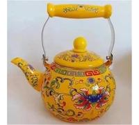 Set De Théière Et Tasse De Noël Théière Cuisinière À Induction Épaissir 1,5 L-5 L En Émail Bouilloire Froide Bouillante Chaude Lait(Type-D)