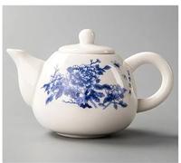 Set De Théière Et Tasse De Noël Théière Kung Fu Bouilloire, Ensembles De Thé À Café Fleurs Traditions, Service En Porcelaine Céramique Exquise(Type-A)