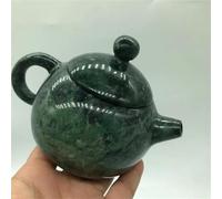 Set De Théière Et Tasse De Noël Théière Médecine Pierre Roi Magnétique Jades Kung Fu Café Vert Naturel Jade Santé Gongfu(Type-B)