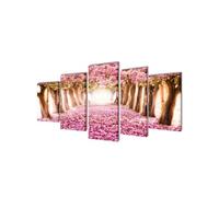 Set de toiles murales imprimées Cerisiers en fleurs 200 x 100 cm