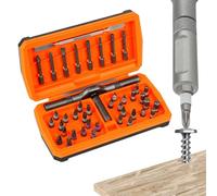 Set de tournevis à cliquet : kit d'entraînement à vis magnétique, outils de réparation multi-bits de précision | Conducteur portable avec bits, outils matériels